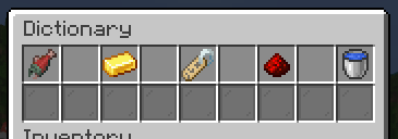 Dictionary Detail Command